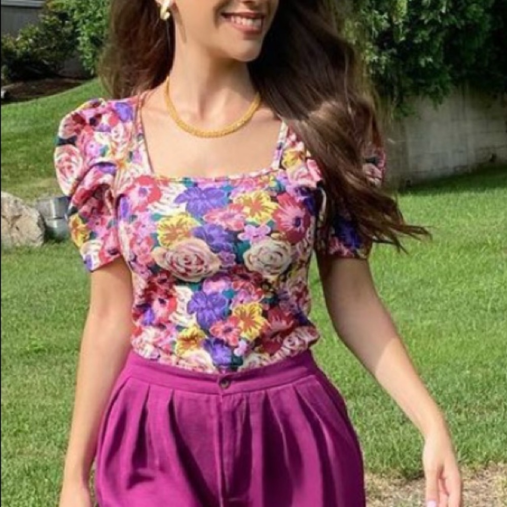 Cute crop blouse